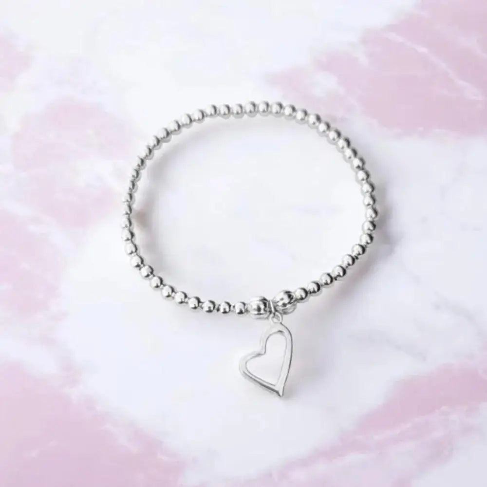 Christmas Wishes Heart Bracelet - Bracelets