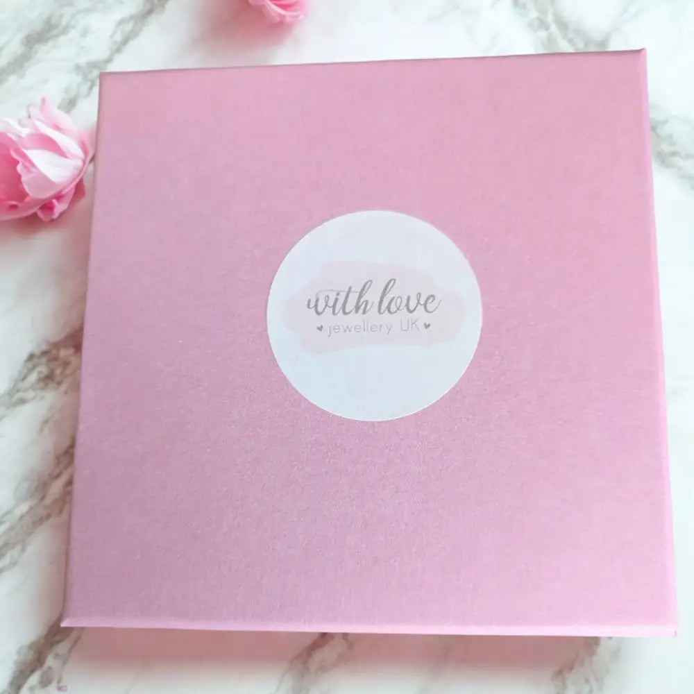 Sterling Silver or Rose Gold Heart Charm Bracelet - Bracelets