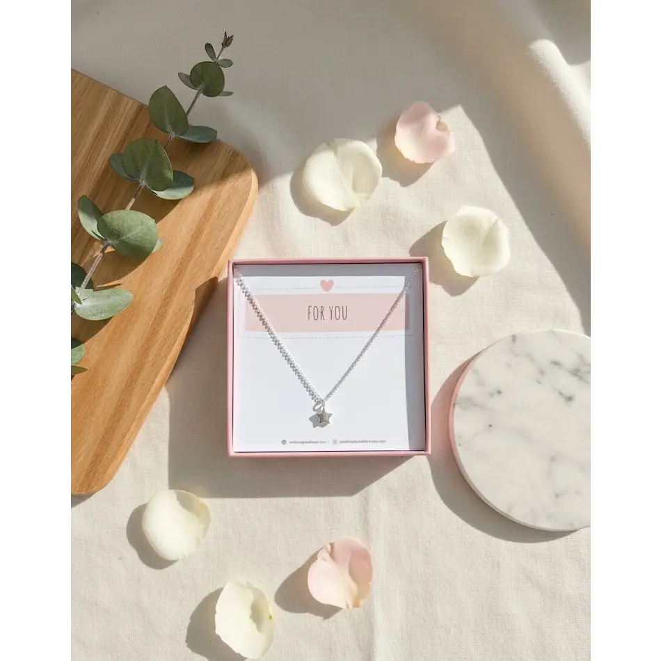 Sterling Silver Star Necklace - necklace