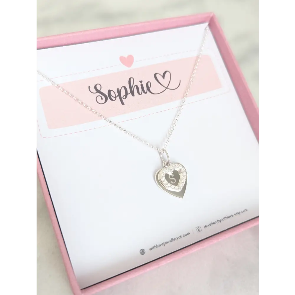 Personalised necklace birthday gift for her birthday – With Love Jewellery UK