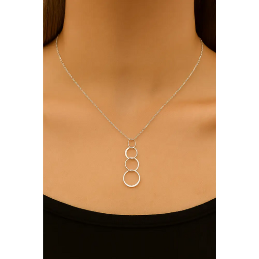 40th Birthday Necklace - Rose Gold or Sterling Silver - necklace