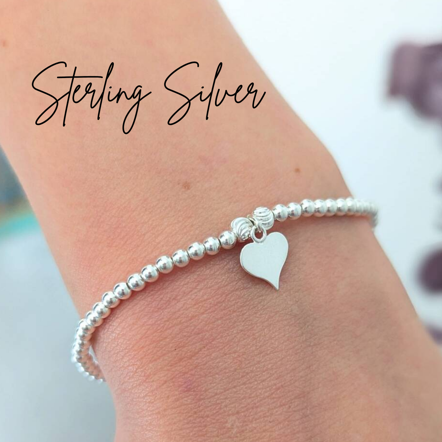 Prom Night 2026 Heart Charm Bracelet
