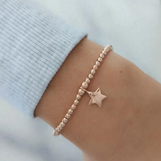 Rose Gold Star Bracelet