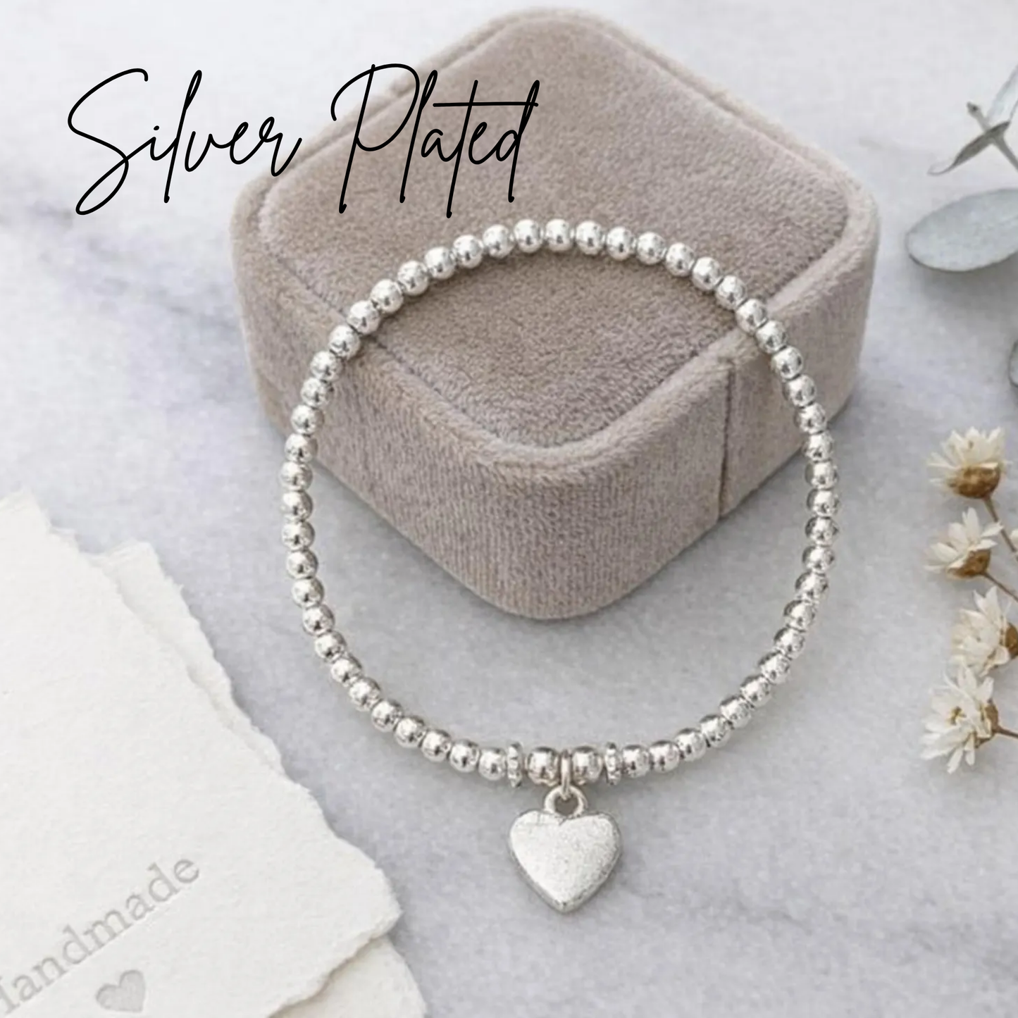 Prom Night 2026 Heart Charm Bracelet