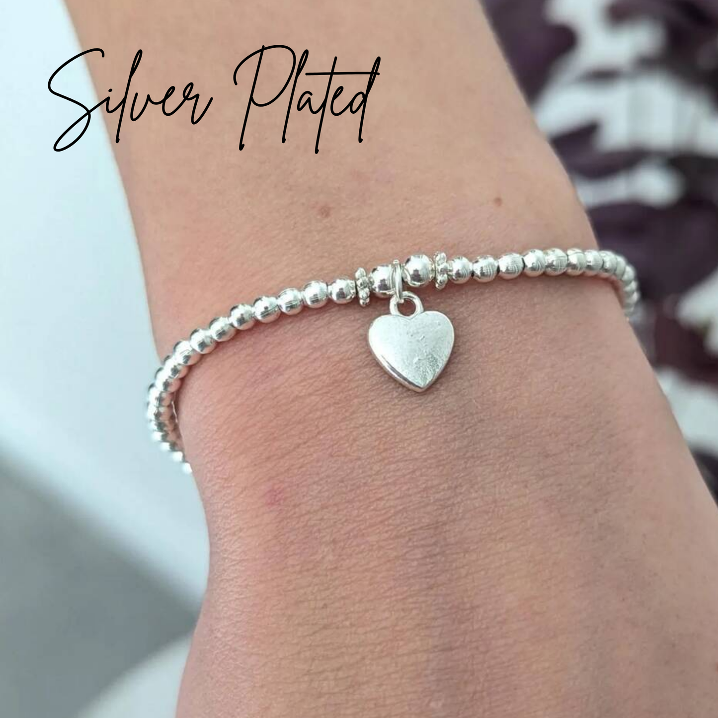Prom Night 2026 Heart Charm Bracelet