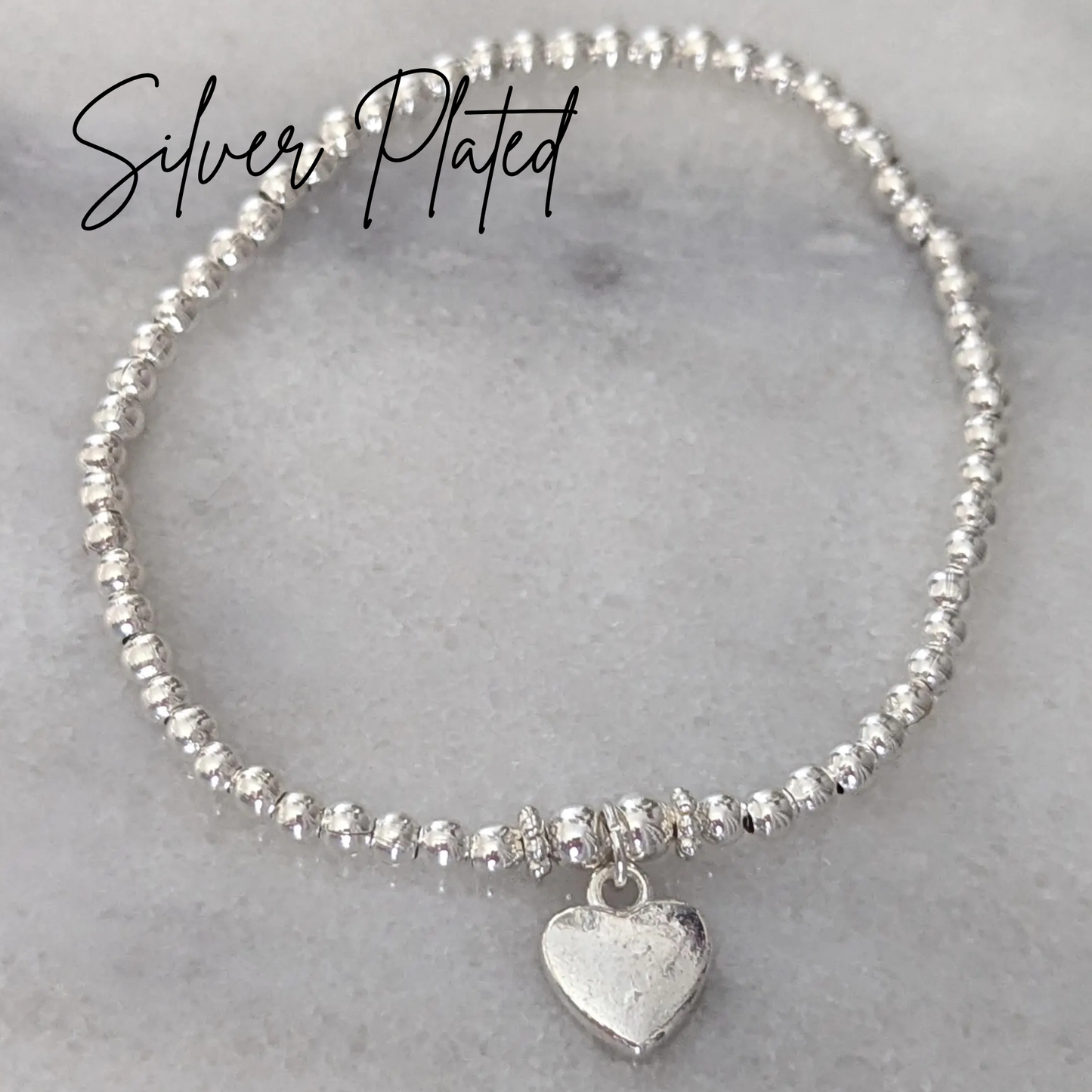 Prom Night 2026 Heart Charm Bracelet