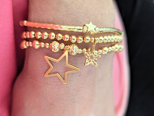 Star Stack Bracelet Set