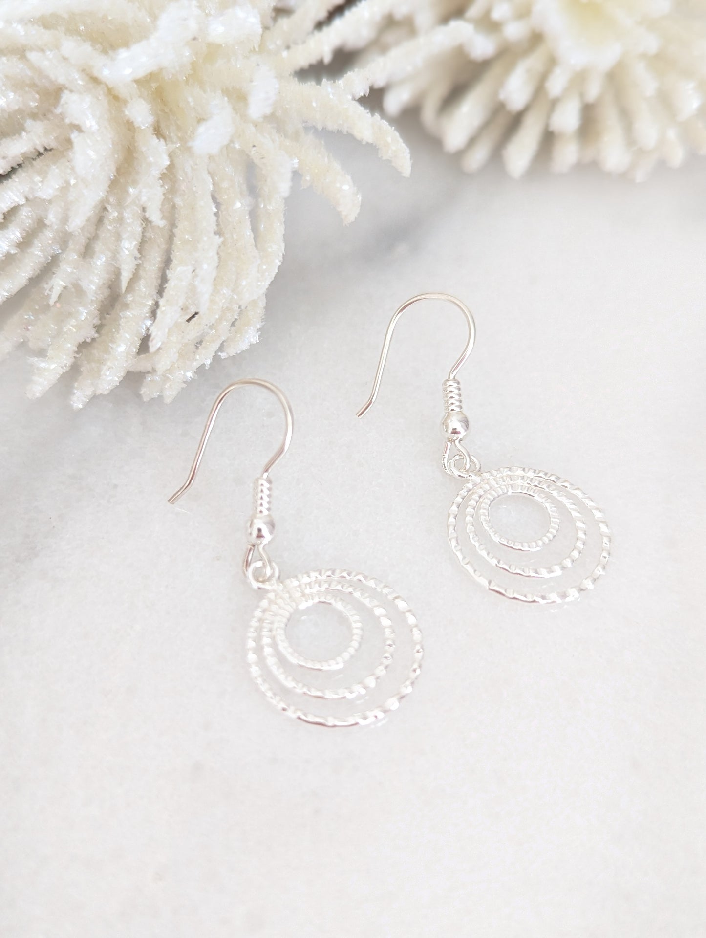 Sterling Silver 30th Birthday Earrings