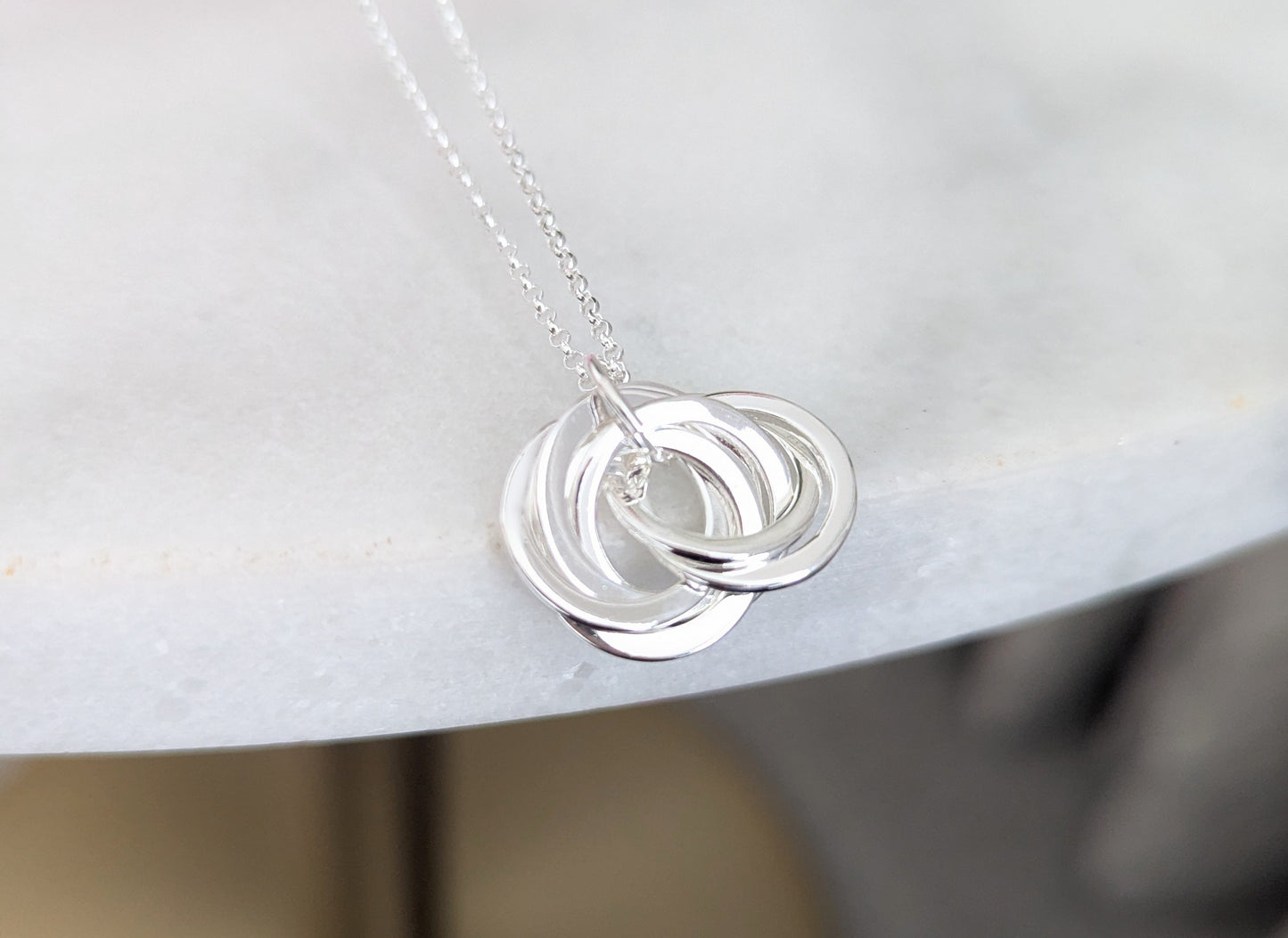 Sterling Silver 60th Birthday Necklace