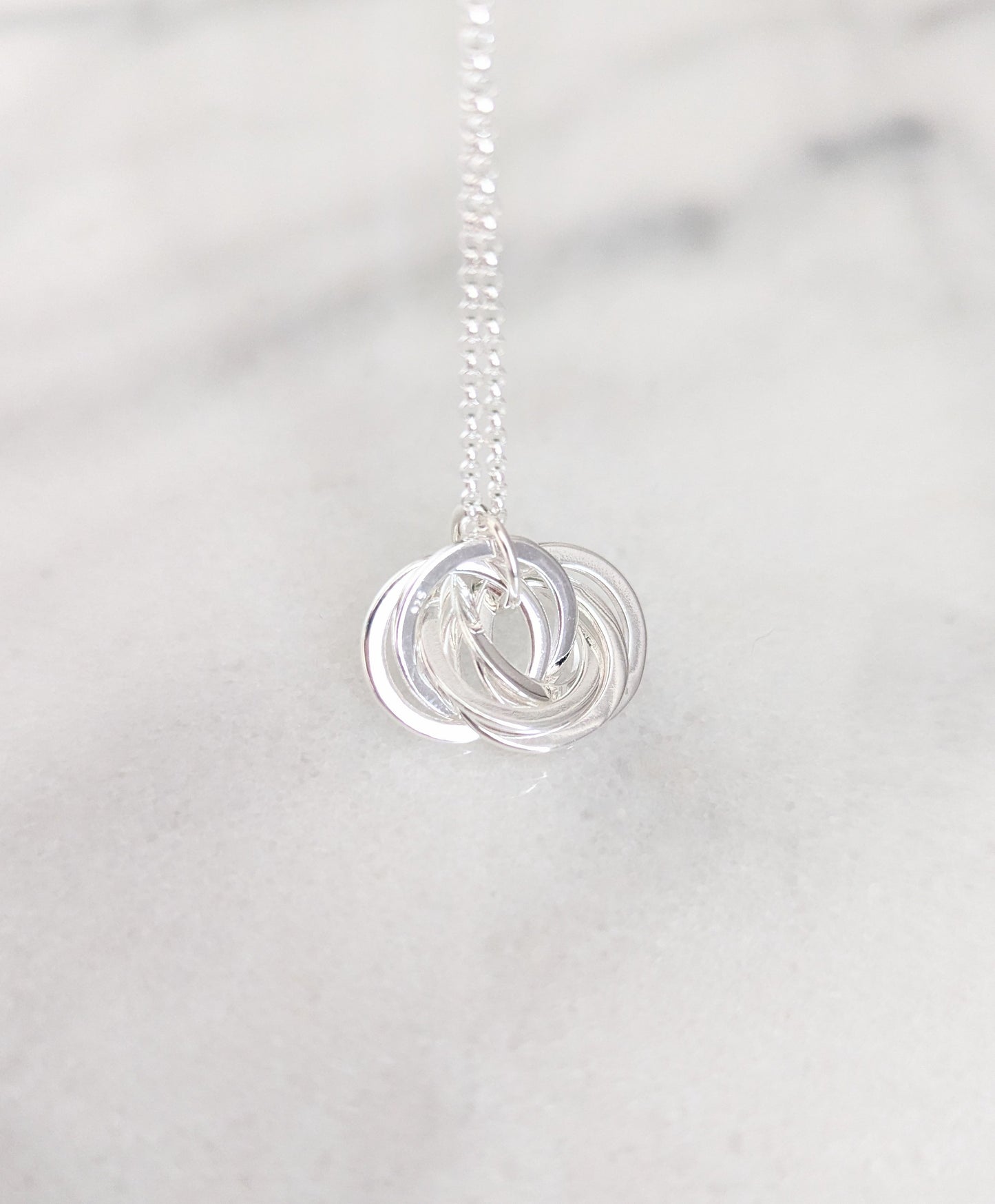 Sterling Silver 60th Birthday Necklace