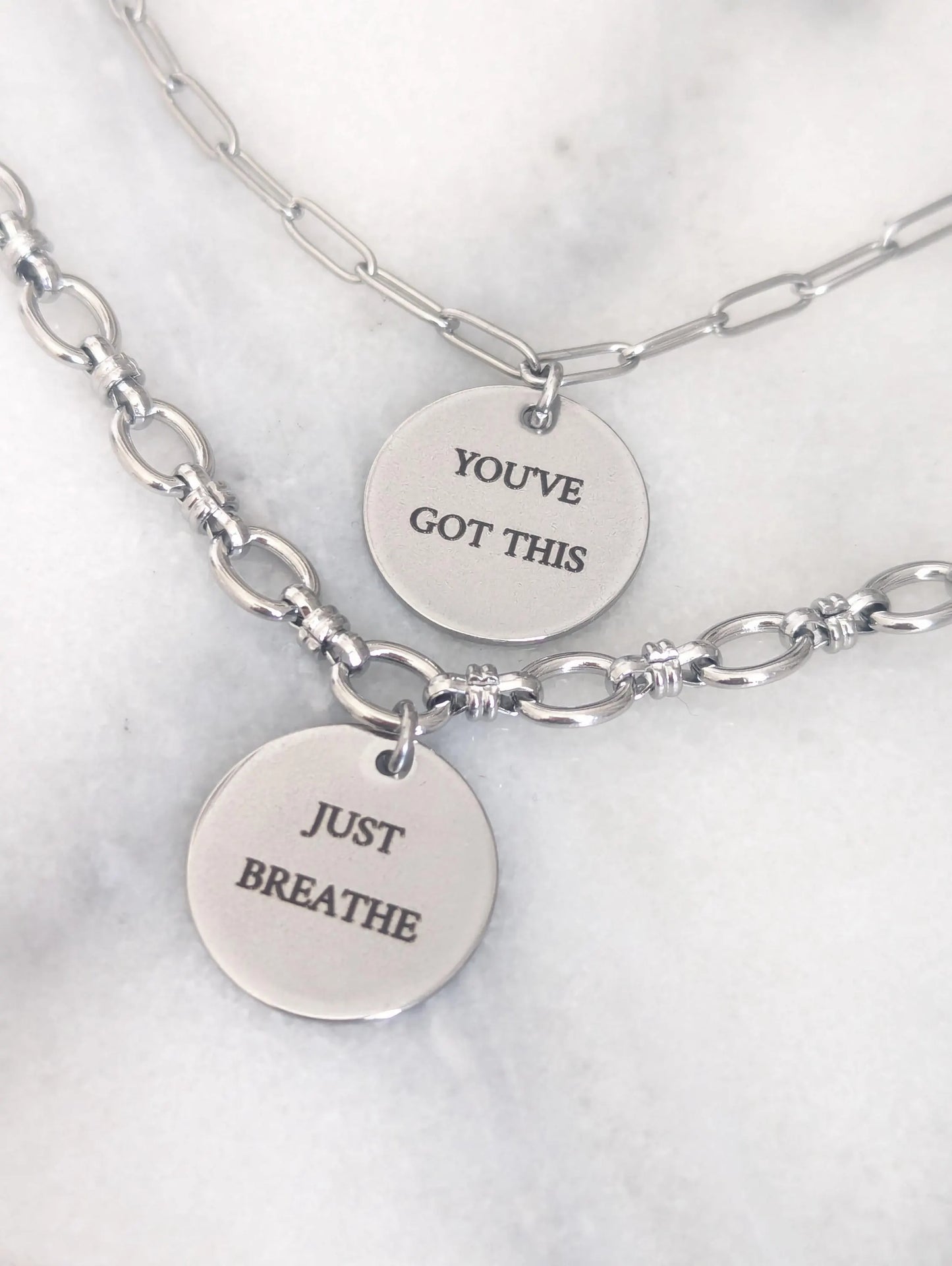 Personalised Custom Message Engraved Stainless Steel Bracelet