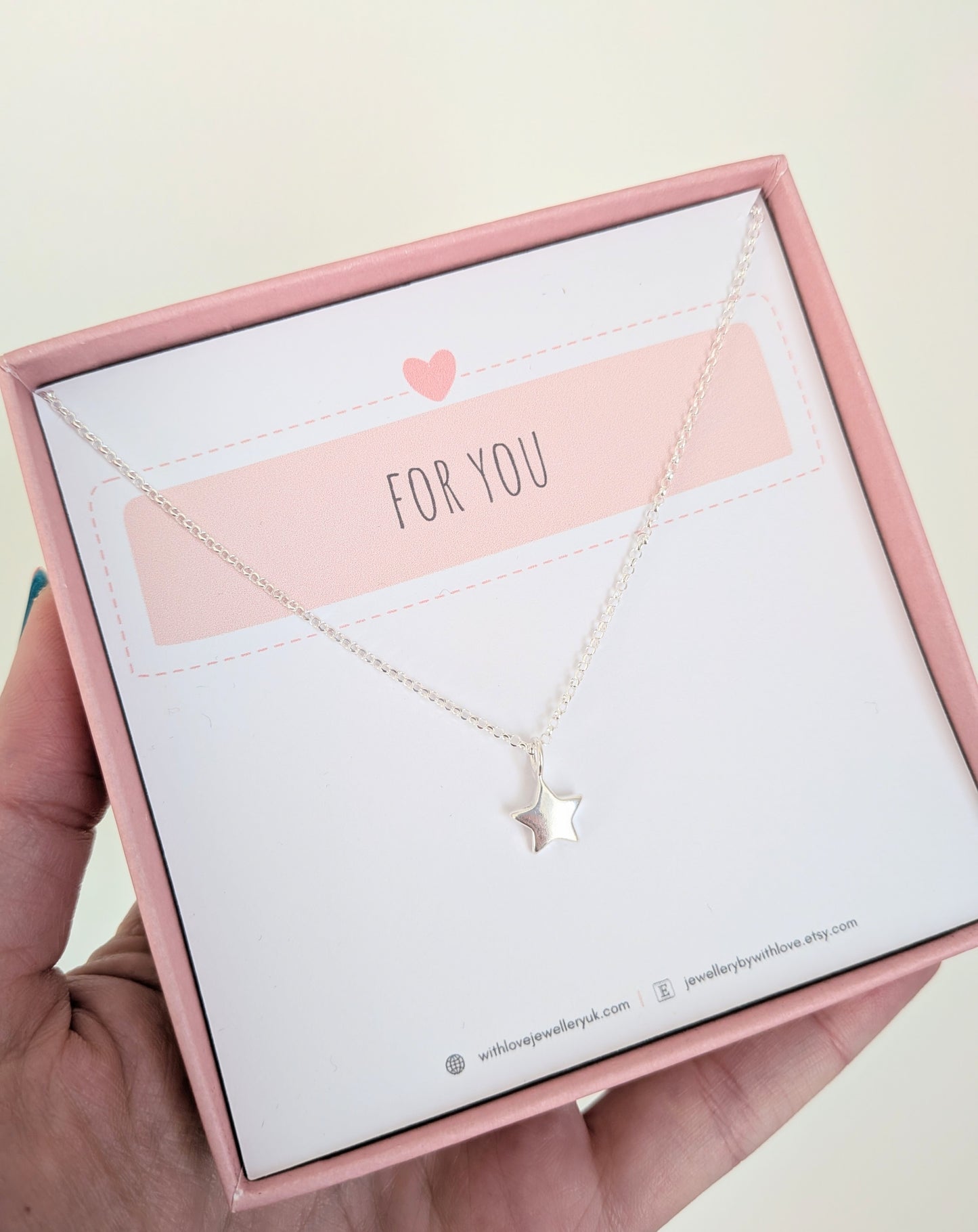 Sterling Silver Star Necklace