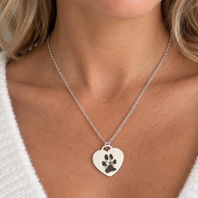 Paw Print Necklace