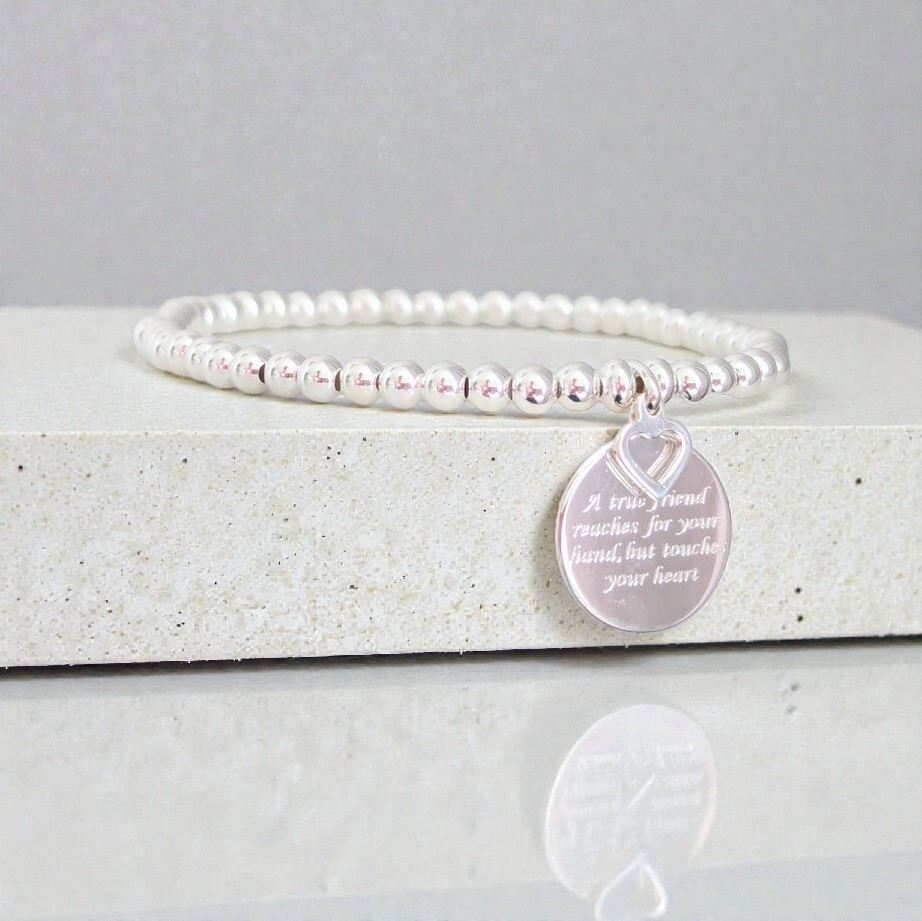 Sterling Silver True Friend Bracelet