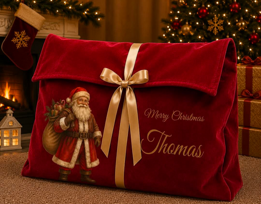 PRE ORDER Velvet Christmas Envelope Gift Bag
