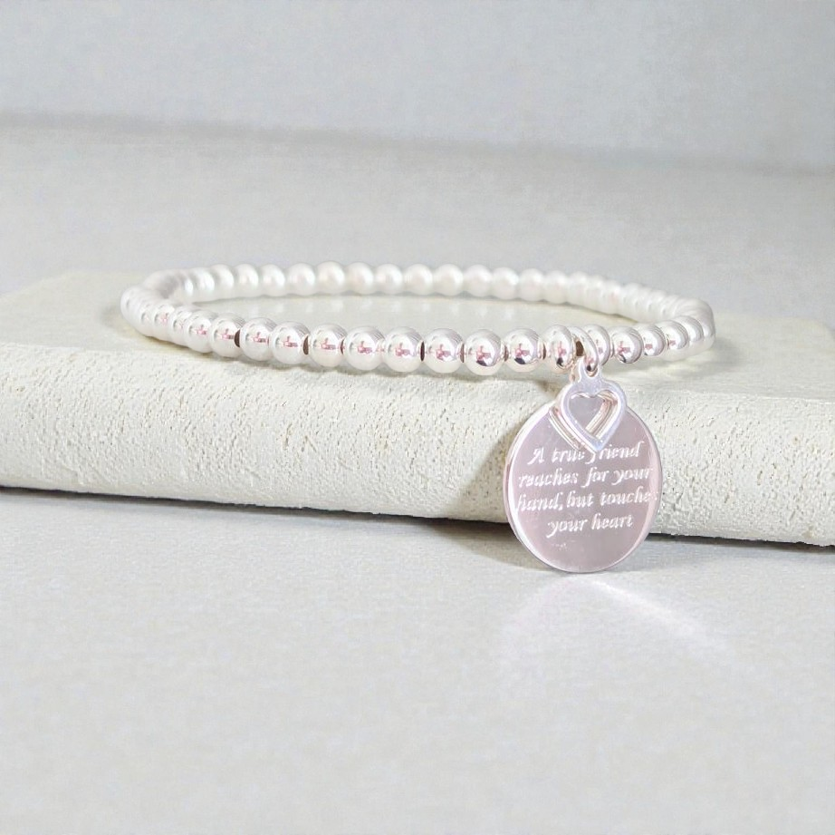 Sterling Silver True Friend Bracelet