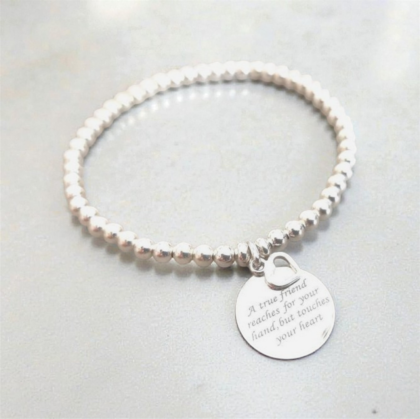 Sterling Silver True Friend Bracelet