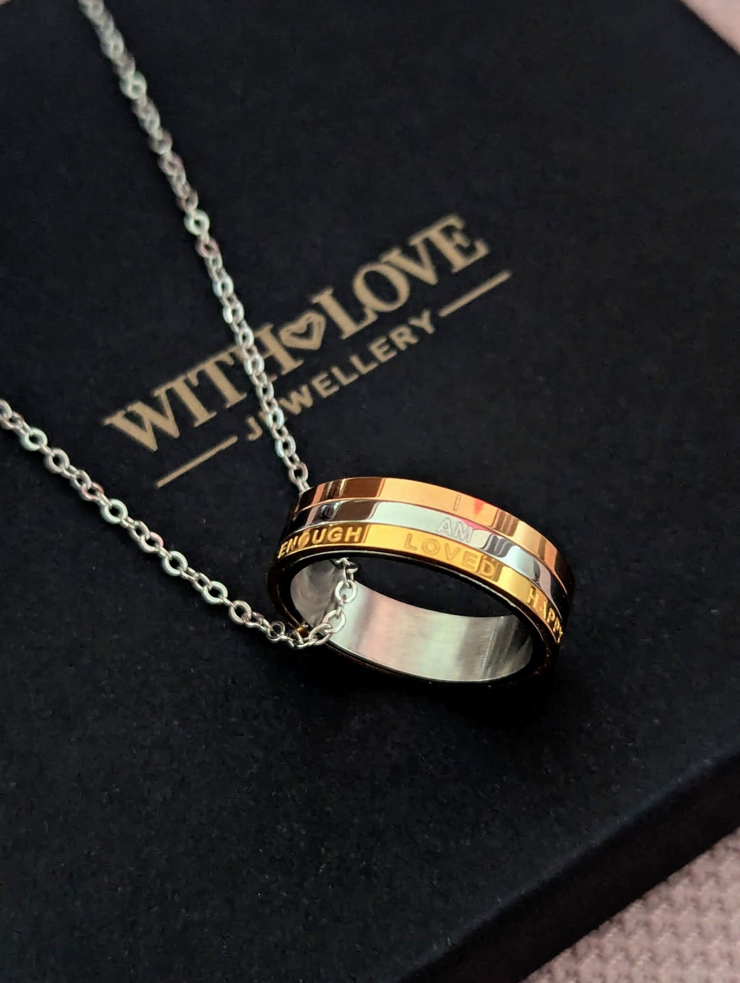 I AM Spinner Necklace