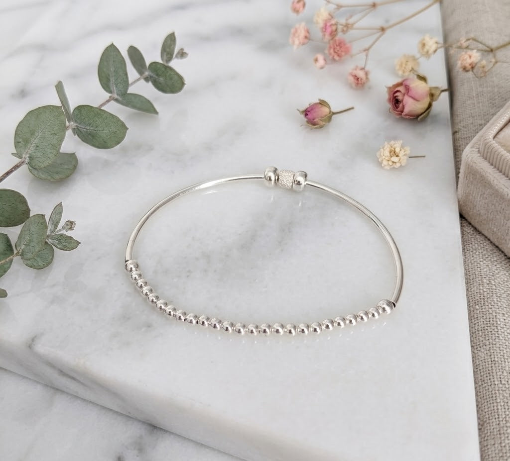 Sterling Silver Anxiety Relief Bracelet