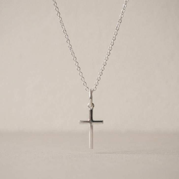 Sterling Silver Cross Necklace
