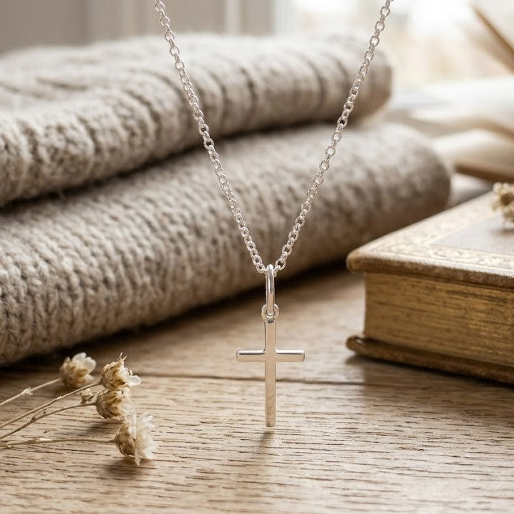 Sterling Silver Cross Necklace
