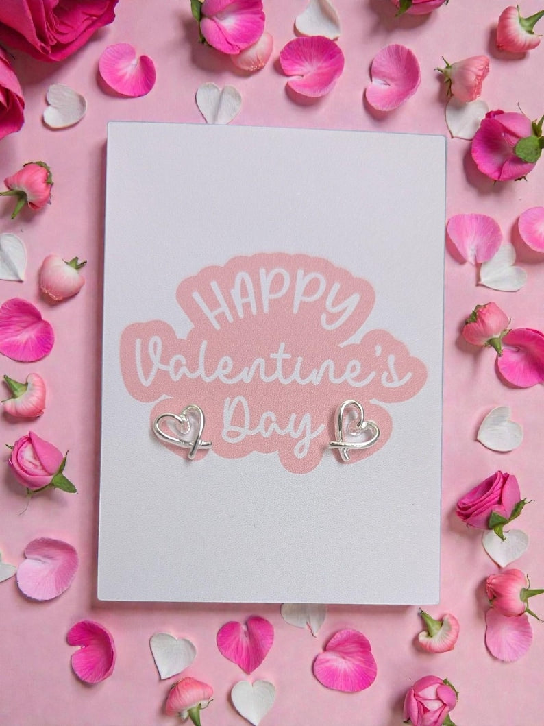 Valentine's/Galentine's Heart Earrings