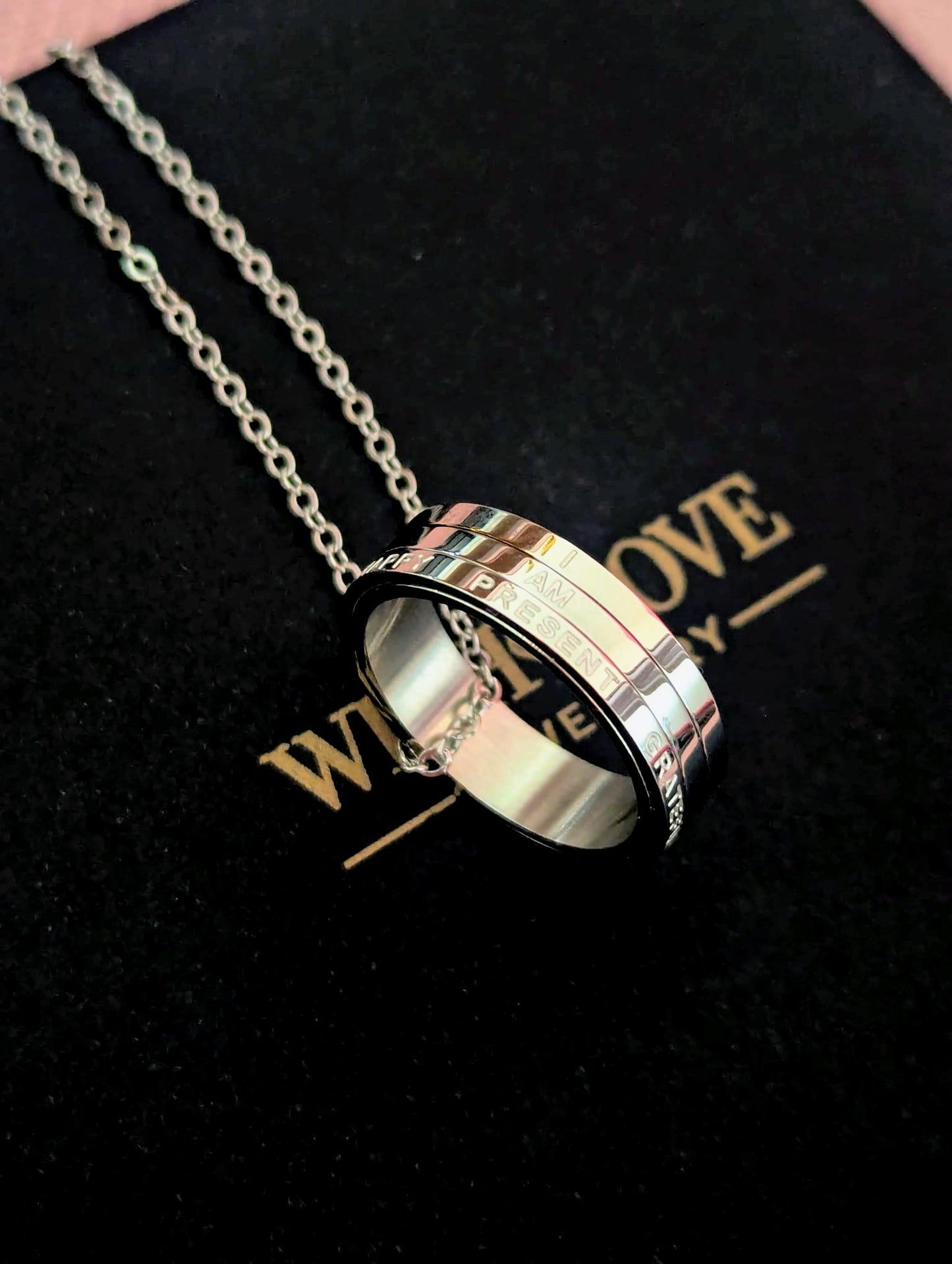 I AM Spinner Necklace