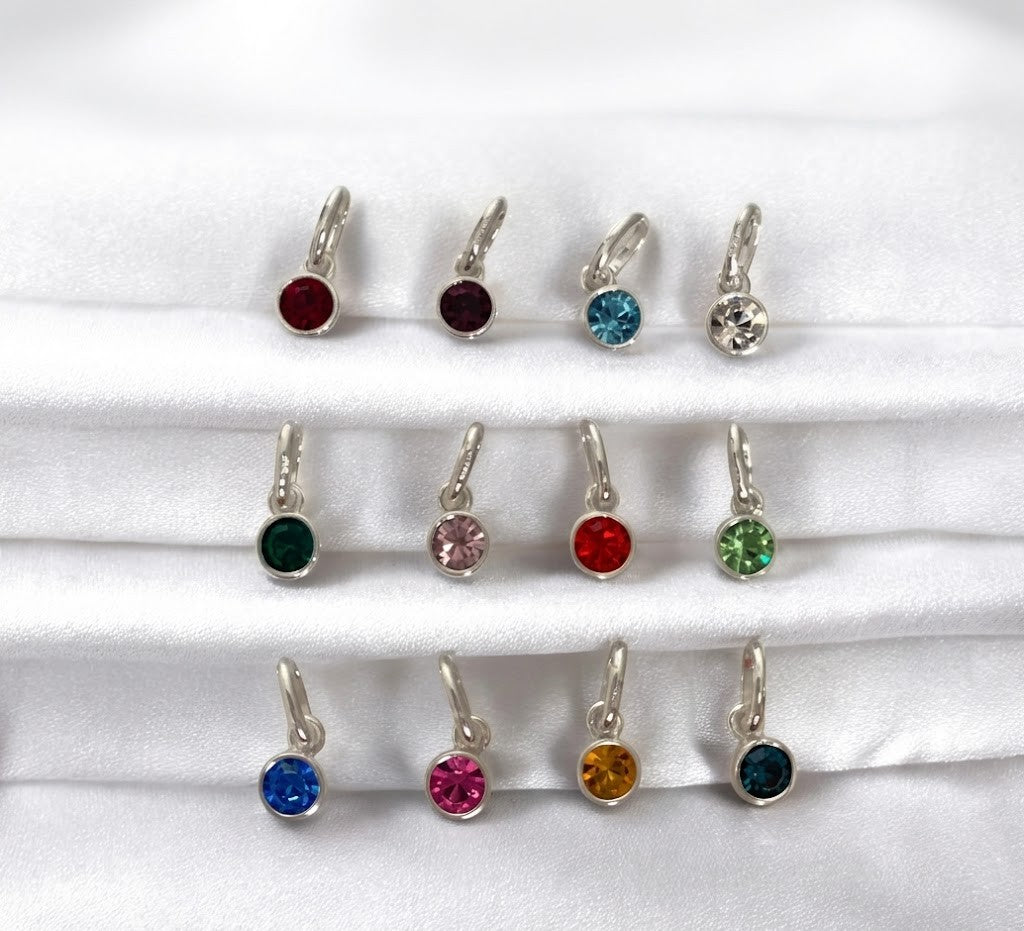 Sterling Silver Birthstone Necklace