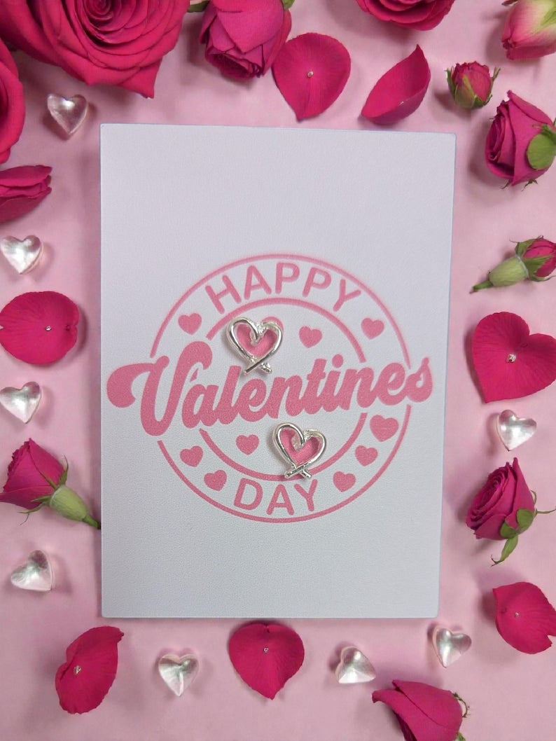 Valentine's/Galentine's Heart Earrings