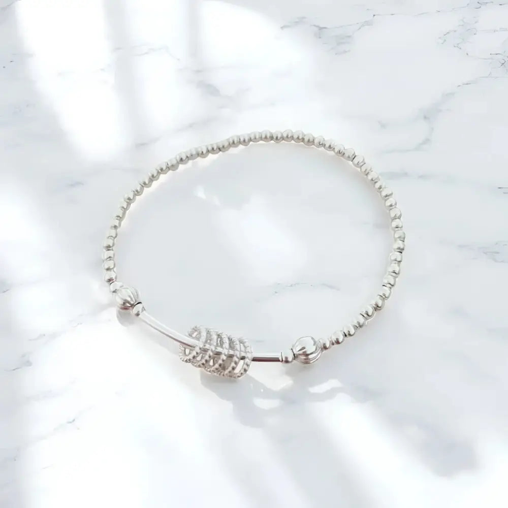 Silver Plated Milestone Birthday Bracelet (20th 30th 40th 50th 60th 70th 80th or 90th birthday) Bracelets