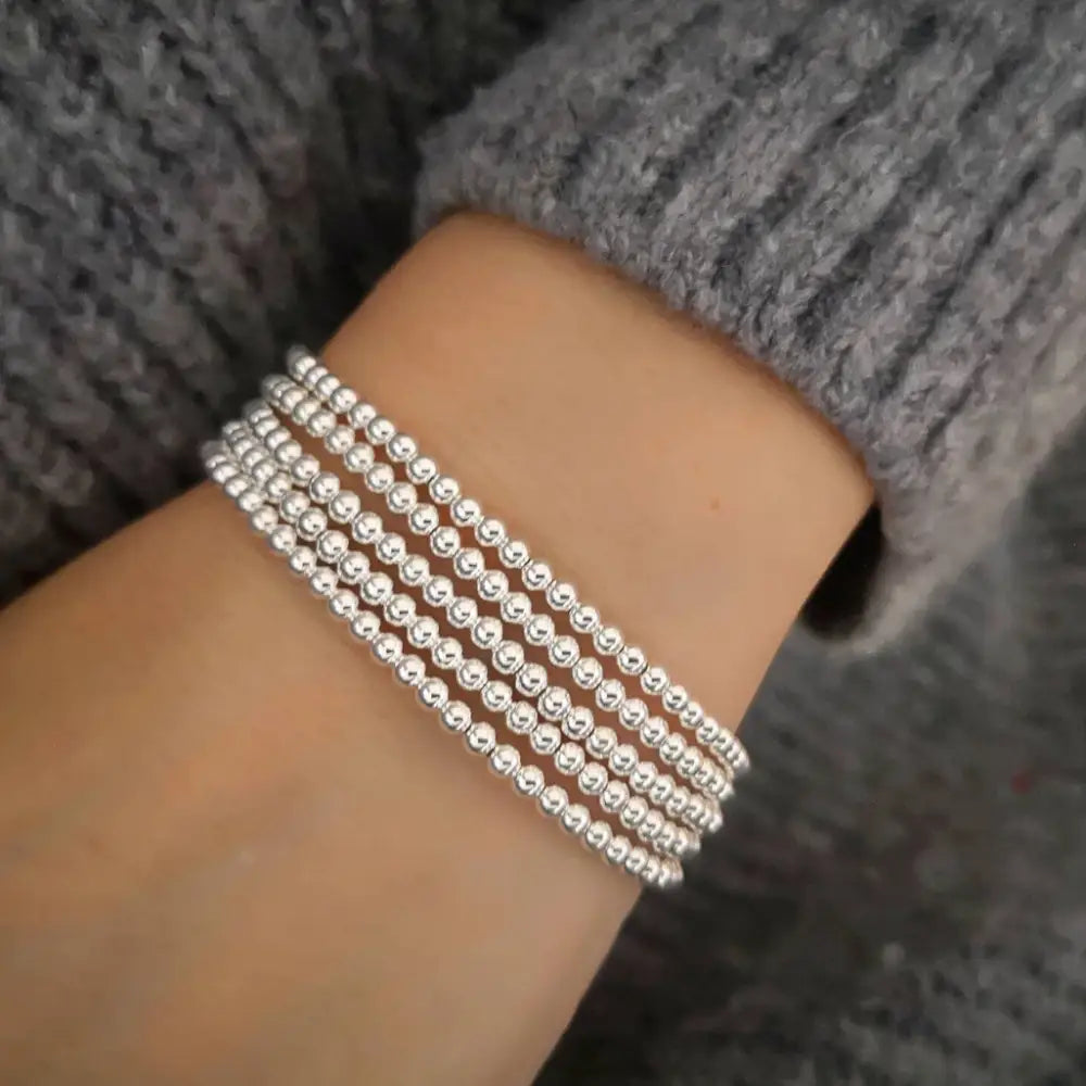 Sterling Silver Bracelet Set - Bracelets