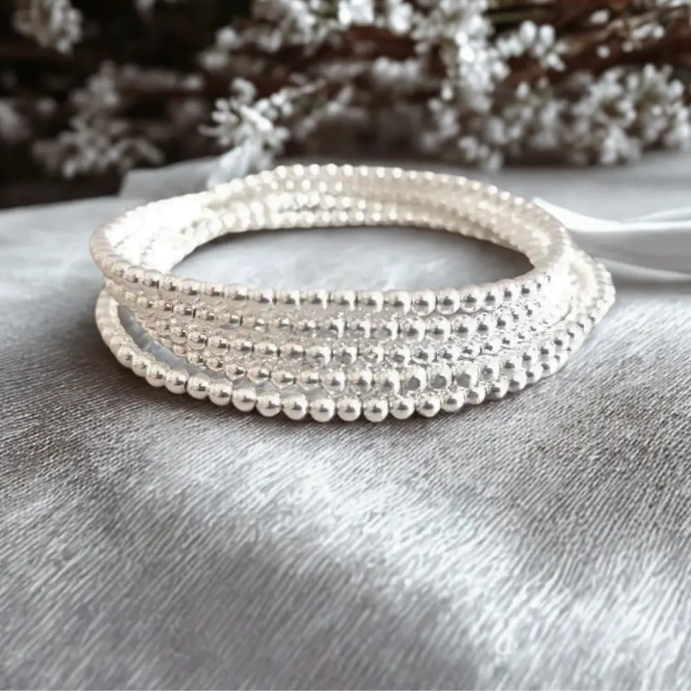 Sterling Silver Bracelet Set - Bracelets