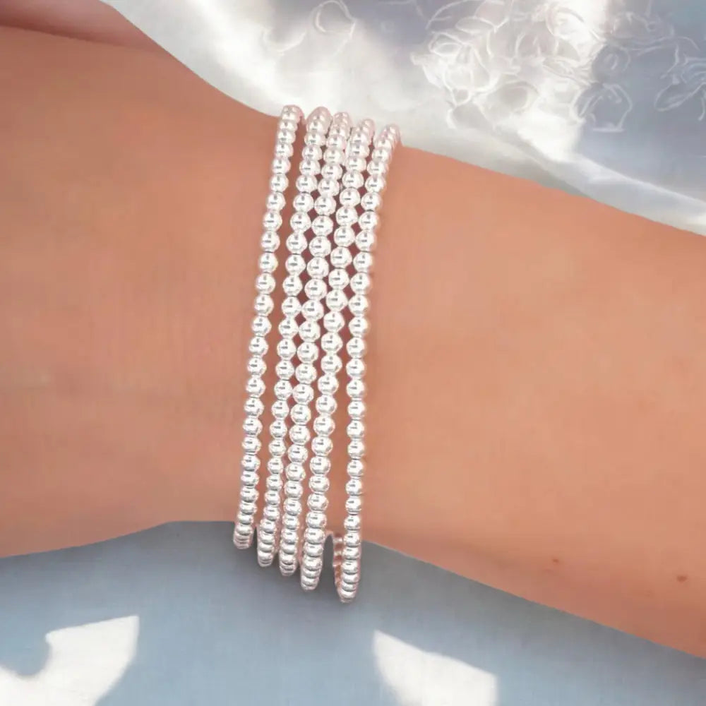 Sterling Silver Bracelet Set - Bracelets
