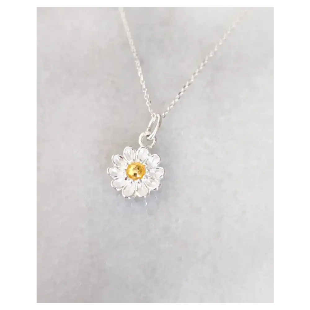 Sterling Silver Flower Girl Necklace Gift Set necklace