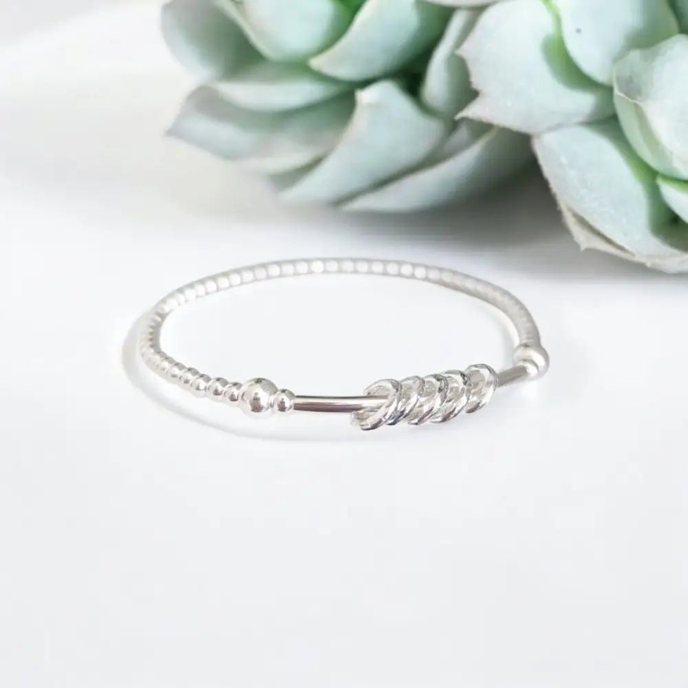 Sterling Silver Milestone Birthday Bracelet (20th 30th 40th 50th 60th 70th 80th or 90th birthday) Bracelets