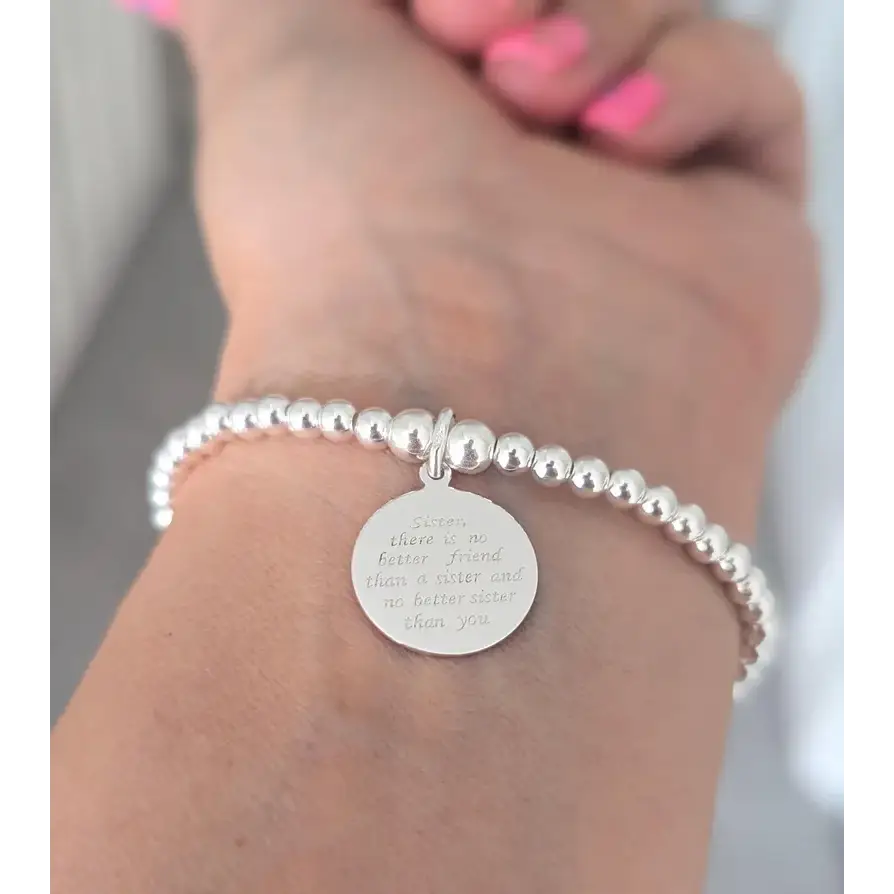 Sterling Silver Sister Bracelet Bracelets