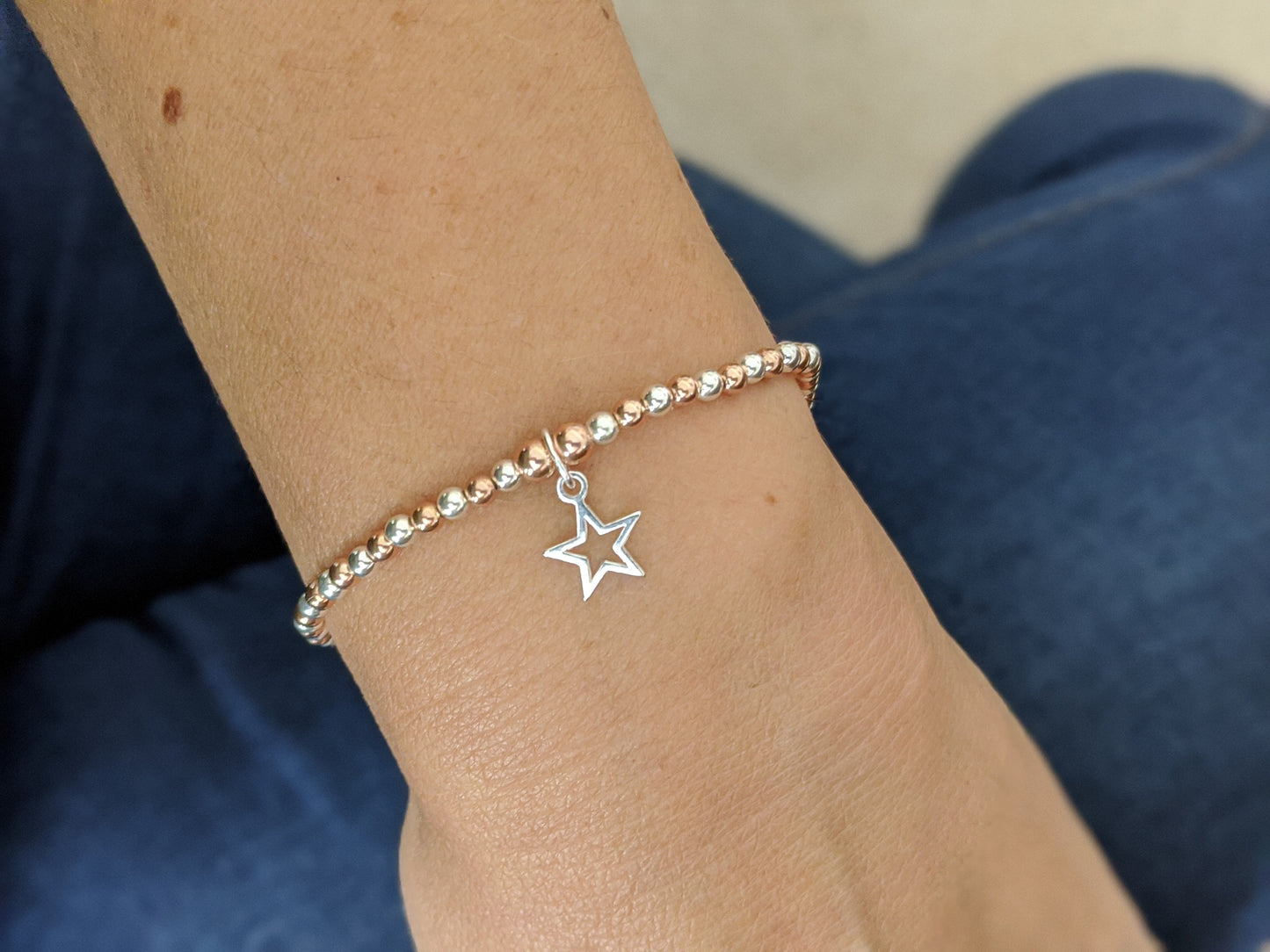 Sterling Silver You Are A Star Bracelet - With Love Jewellery UK