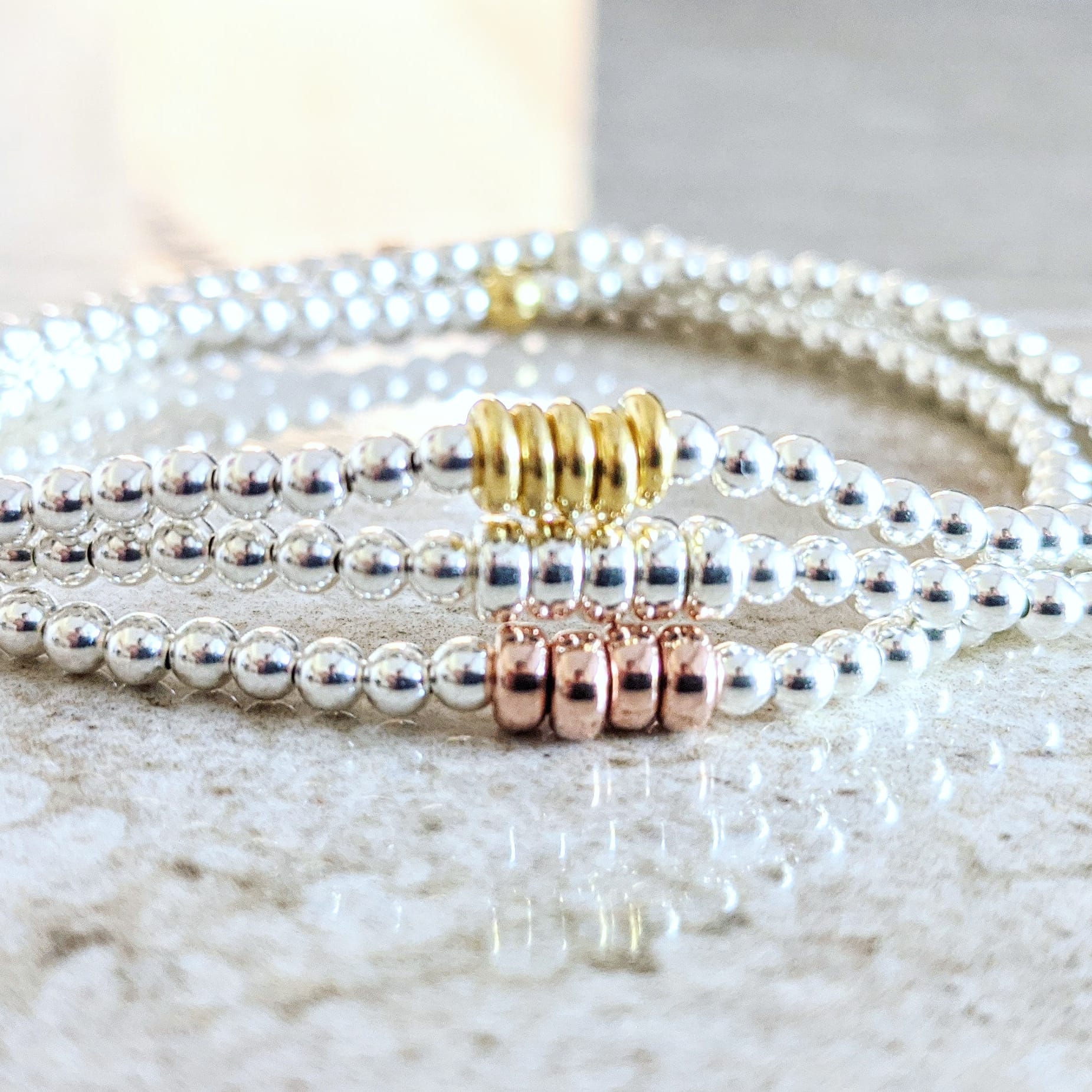 Silver Milestone Birthday Bracelet (20th, 30th, 40th, 50th, 60, 70th, –  With Love Jewellery UK