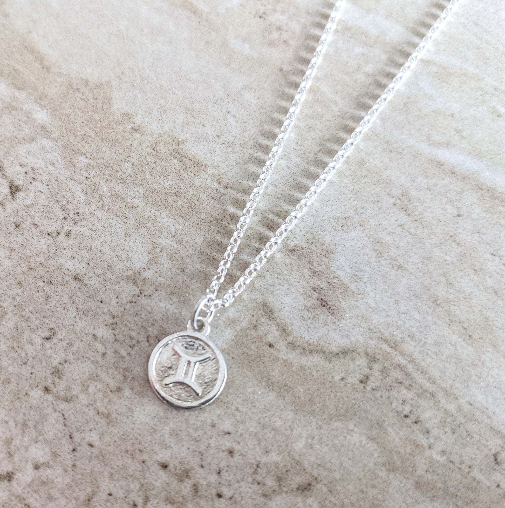 Gemini Star Sign Necklace - With Love Jewellery UK