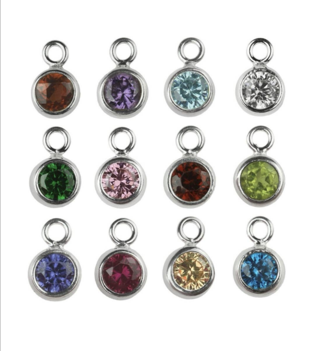 Birthstone Necklace - With Love Jewellery UK