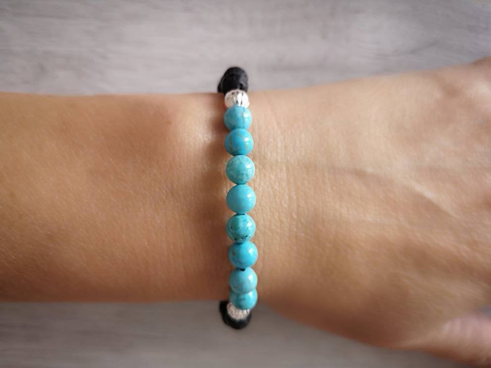 Essential Oil Diffuser Bracelet With Love Jewellery UK