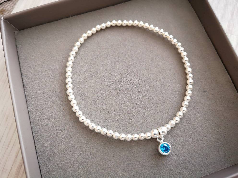 Oval London Blue Topaz Tennis Bracelet – Velvet Box Jewels