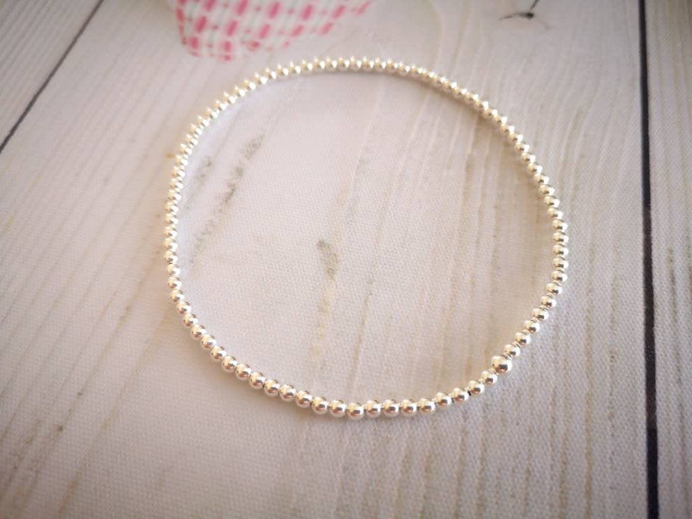 Sterling Silver Anklet - With Love Jewellery UK