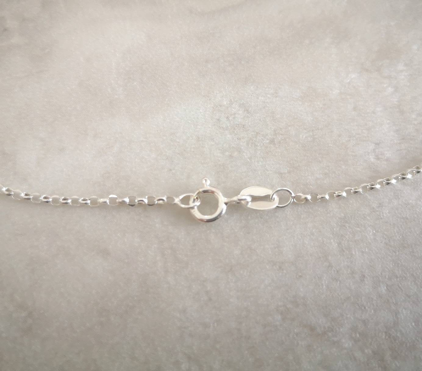 Sterling Silver Heart Pendant Necklace - With Love Jewellery UK