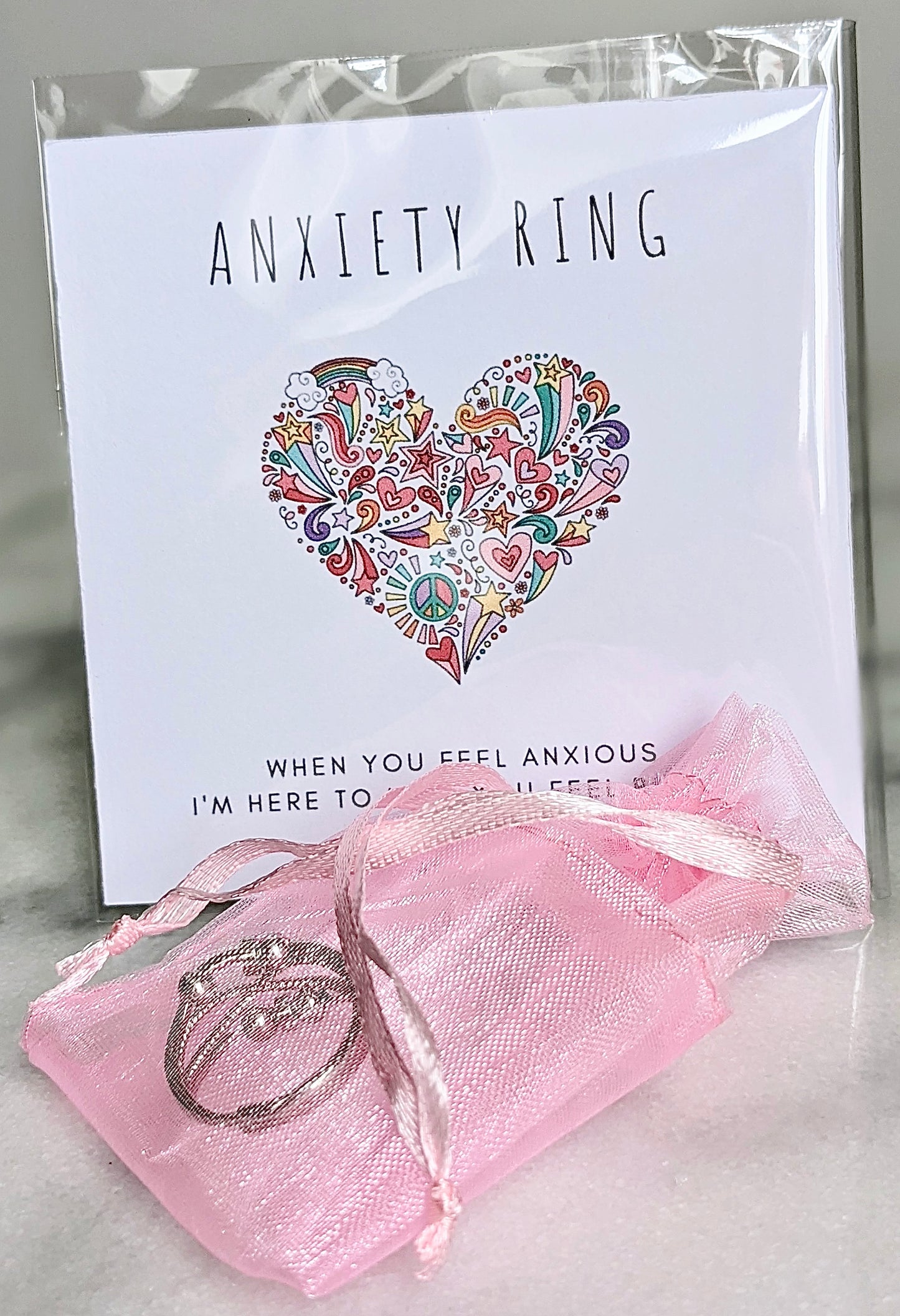 Anxiety / Fidget Rings | Free Personalised Message Card
